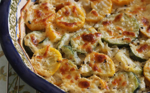 ZucchuniandSquashAuGratin