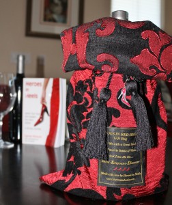 Hero In Heels Red Gift Bag