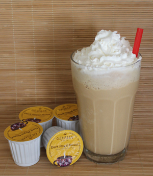 White Chocolate Caramel Frappe